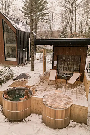 Mini Nordic Spa winter